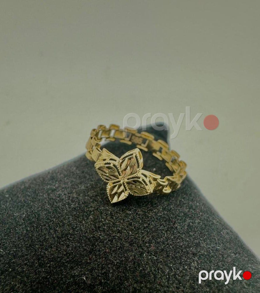Qızıl qadın üzüyü 10459, 585 əyyar, ölçüsü 18.5 mm, 0.95 q - ozg.10459 No Brand — Mallar, Bakı (2)
