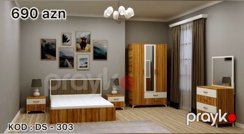 Yataq otağı mebel dəsti – KOD: DS-303 Dəst tərkibi: - 2 nəfərlik — Digah