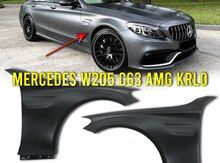 Mercedes W205 C63 AMG Qanadı (Krlo) -avto-hisseler.az — Bakı