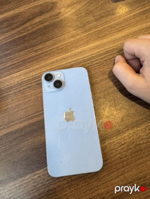 IPhone 14, Mavi, Face ID — Bakı