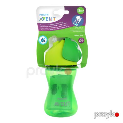 Borucuqla fincan Philips Avent, 300 ml, 12 ay, yaşıl — Bakı