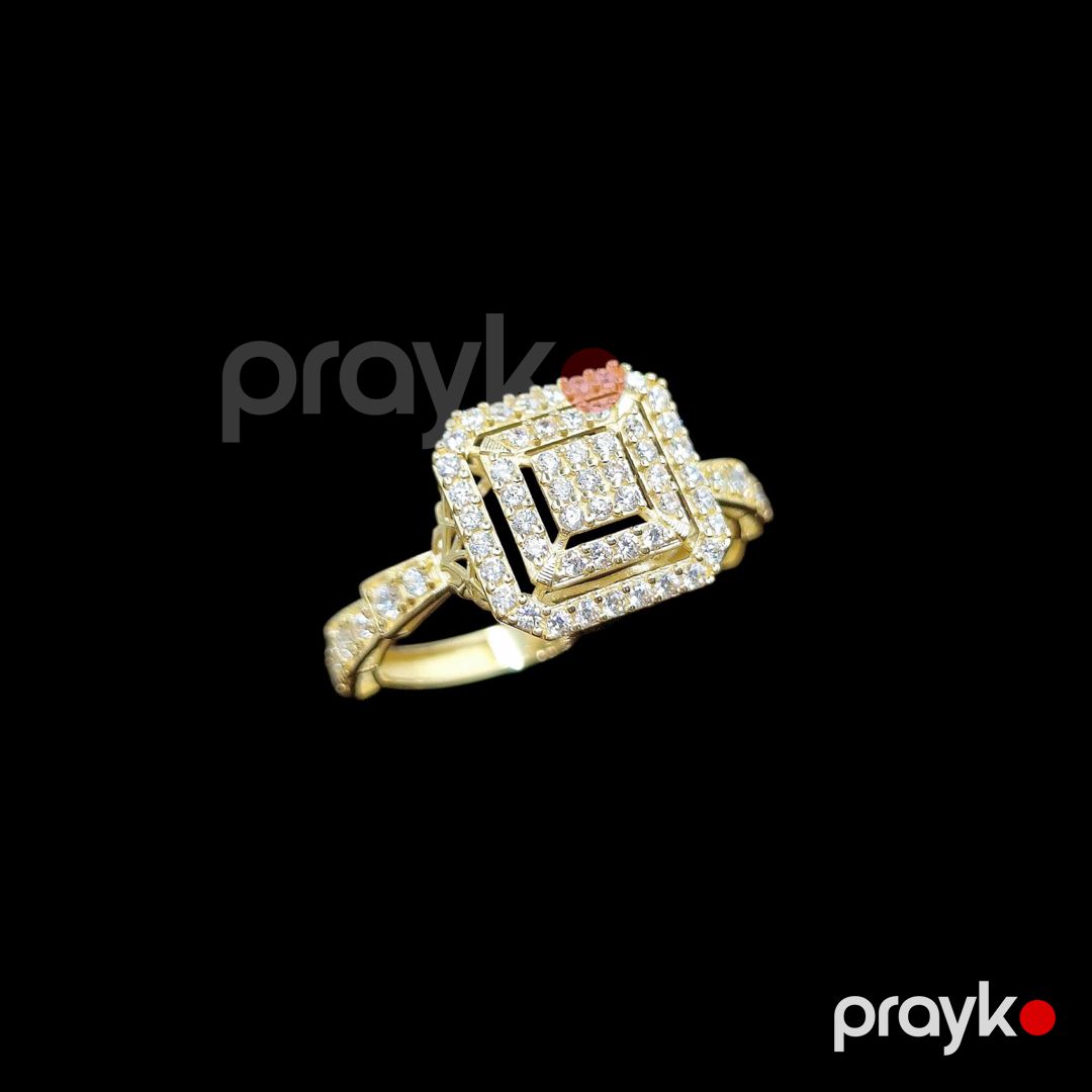 Üzük qadınlar üçün Azgold 10012, qızıl 585 əyar No Brand — Mallar, Bakı (2)
