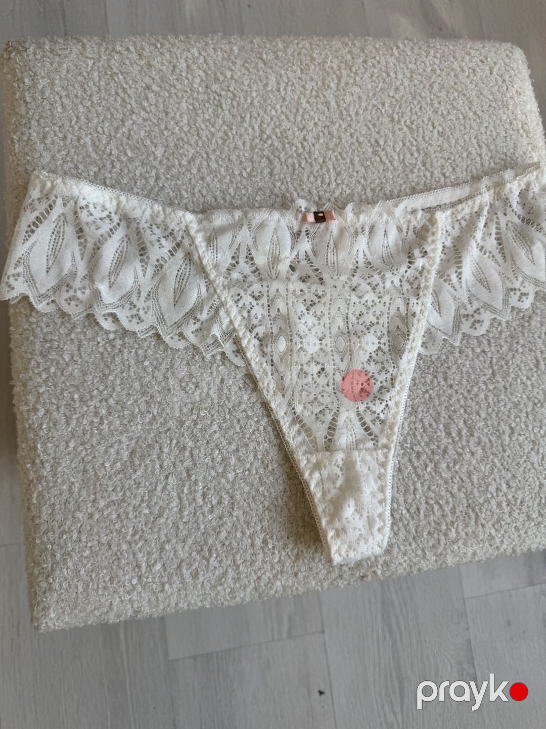 Strinqlər qadınlar üçün, ağ, elastan/poliester, ölçü XL — Mallar, Bakı (2)