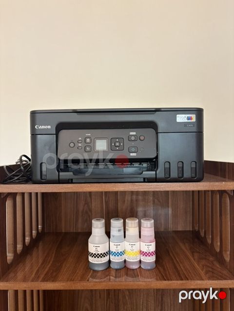 Printer Canon G3470. Cox az işlənib. Sağlam şəkildədir. Wifi var. 5-6 — Şəki