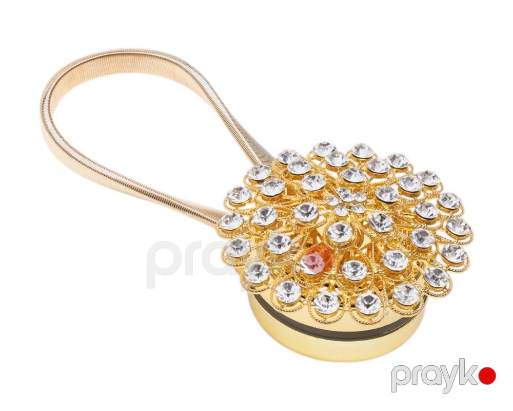 Pərdələr üçün maqnit, metal, qızılı, 1 ədəd — Mallar, Bakı (3)