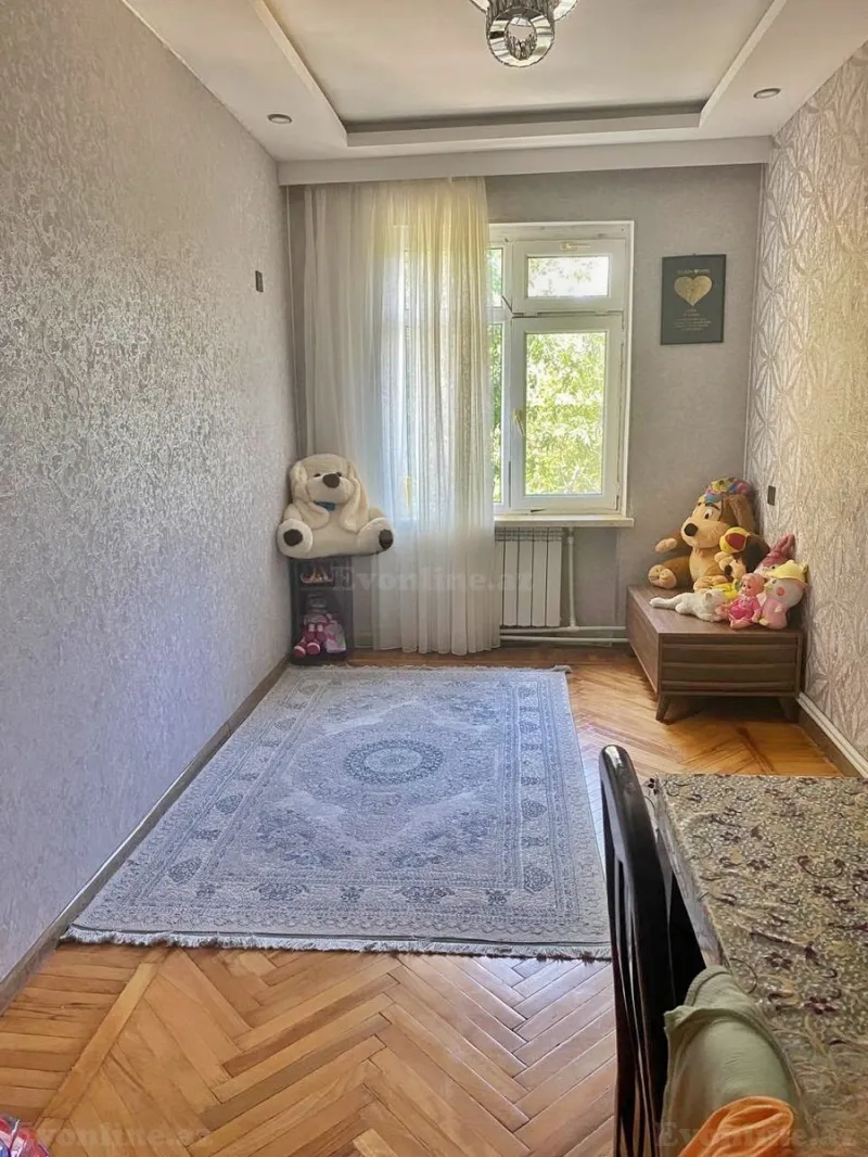 Satılır 4 otaqlı Mənzil Köhnə tikili 80 m² Bakı, Nizami r., Xalqlar Dostluğu m — Mənzil, Bakı (6)