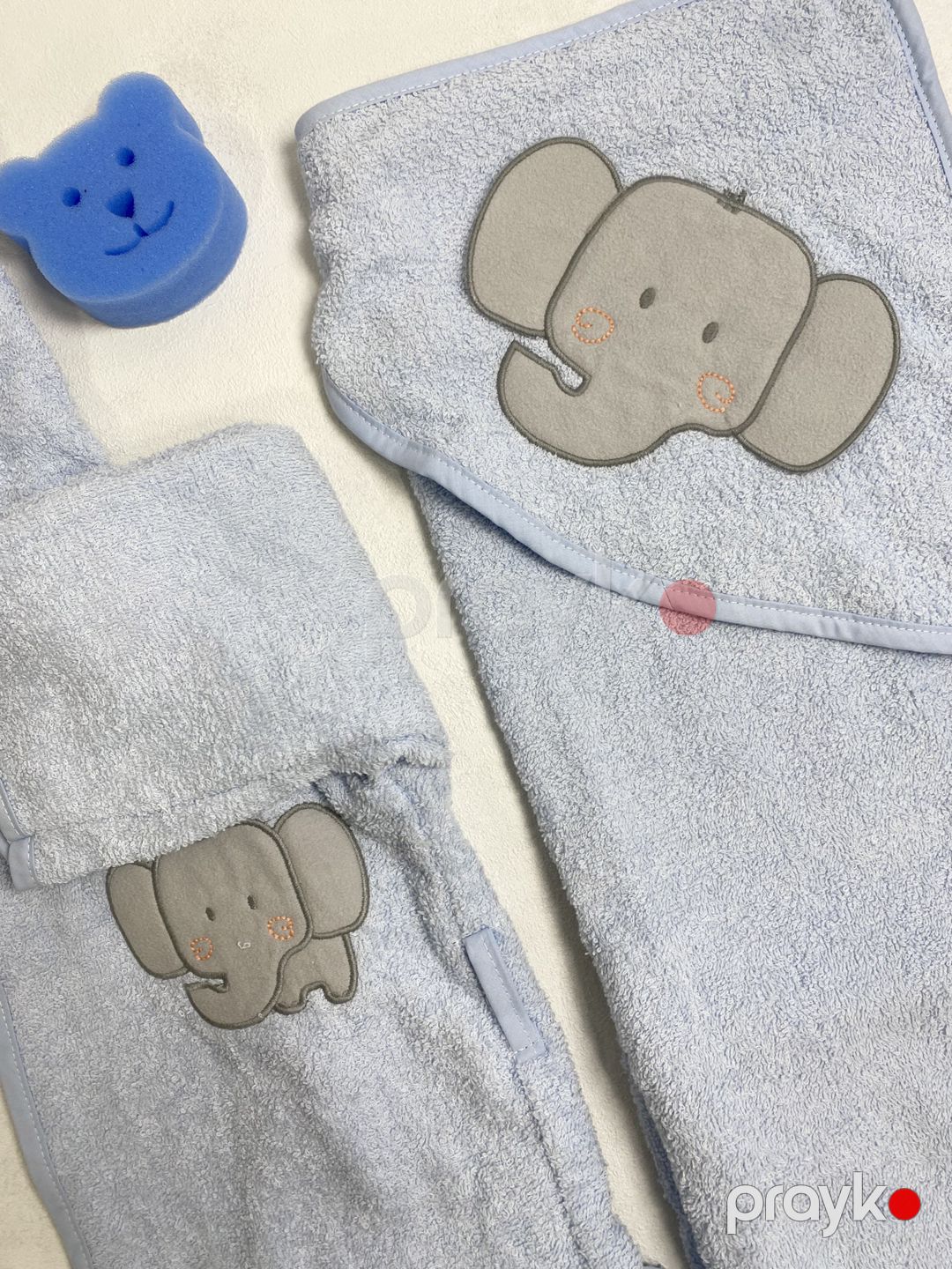 Hamam dəsti No brand, Mavi, Pambıq, 0-36 ay — Mallar, Bakı (3)