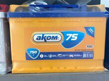 Akkumulyator "Akom 75Ah" — Bakı