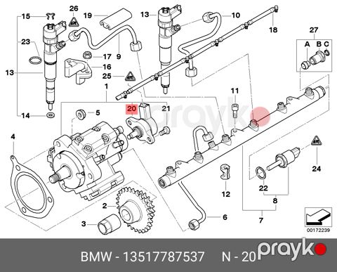Təzyiq tənzimləyici klapan BMW — Bakı
