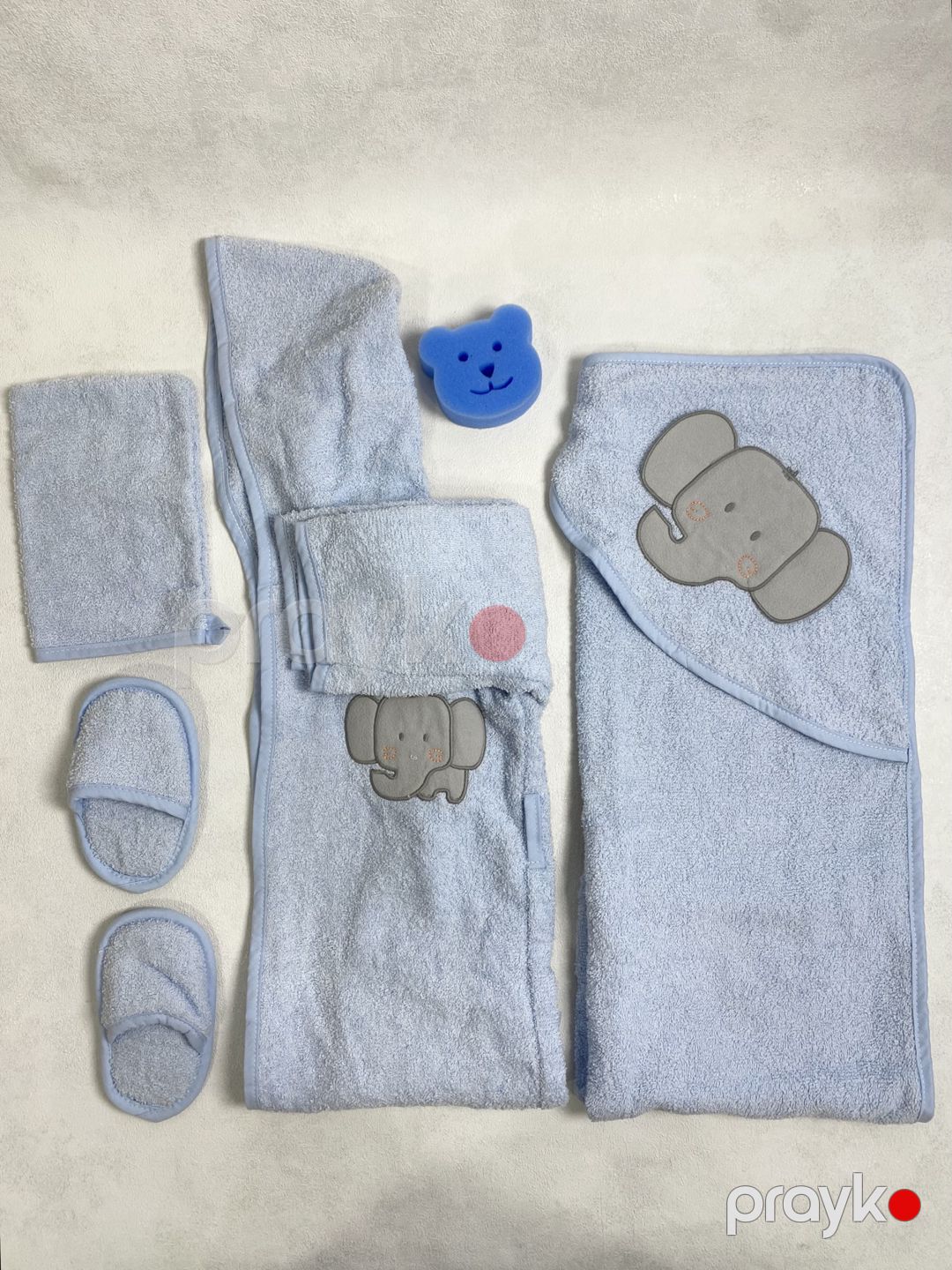 Hamam dəsti No brand, Mavi, Pambıq, 0-36 ay — Mallar, Bakı (2)