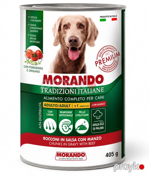 Nəm yem Morando Tradizioni Italiane, mal əti ilə, 405 q — Bakı