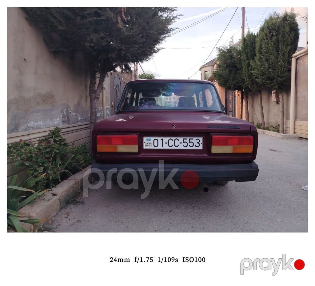 VAZ (Lada) 2107: 1.6 l 2002 il 86663 km Sedan 01-CC-553 — Avtomobillər, Masazır (2)