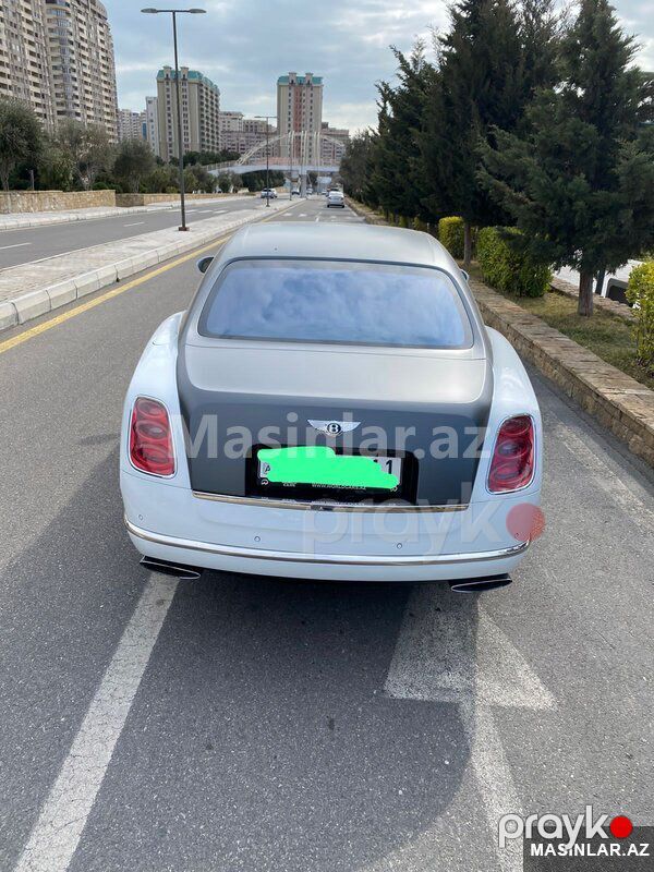 Bentley Mulsanne, 2018 il — Minik avtomobili icarəsi, Bakı (3)