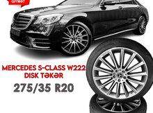 Mercedes W222 təkərlər R20 — Bakı