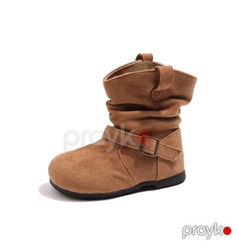 Qızlar üçüт botlar, nubuk, qəhvəyi, ölçü 29 — Bakı