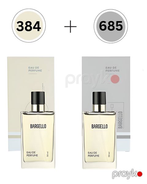 Bargello ətir dəsti (Qadınlar üçün 384 + Kişilər üçün 685), 2x50 ml — Bakı