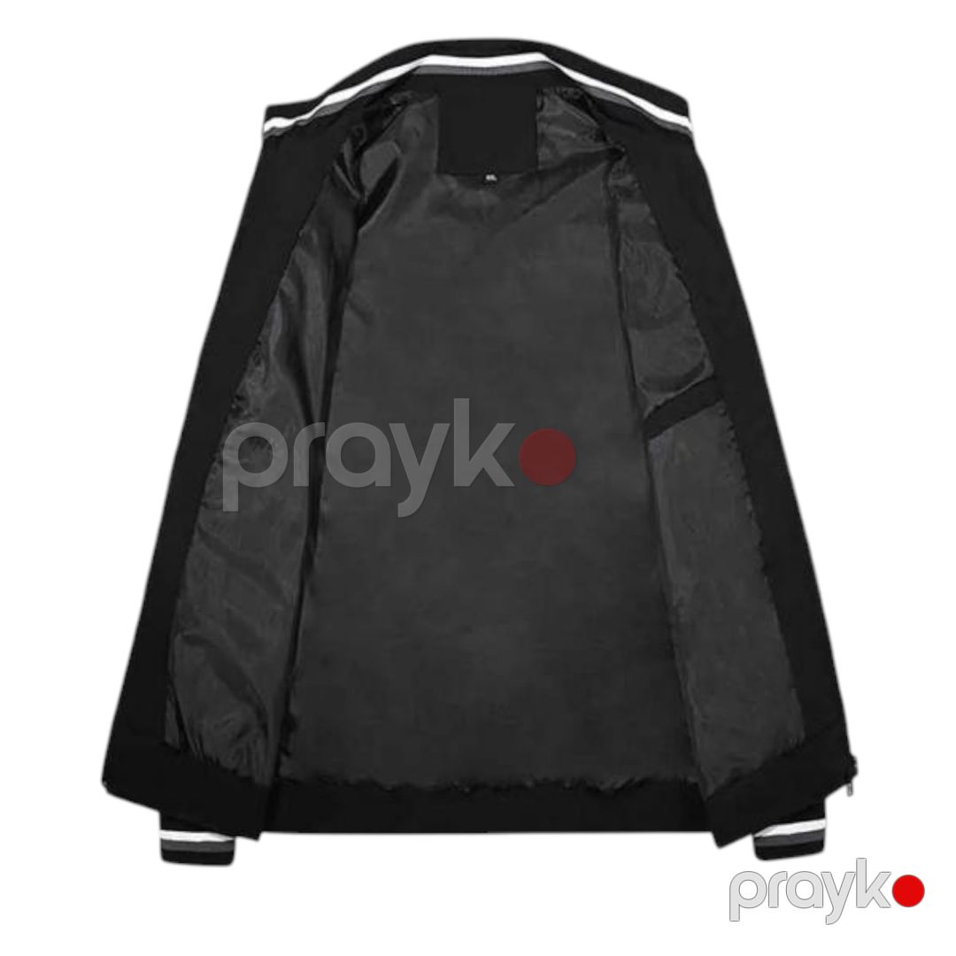 Kişilər üçün gödəkçə EB_1195, qara, parça, ölçü 3XL — Mallar, Bakı (3)