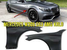 Mercedes W205 C63 AMG qanad (Krlo) — Kuzov hissələri, Bakı (2)