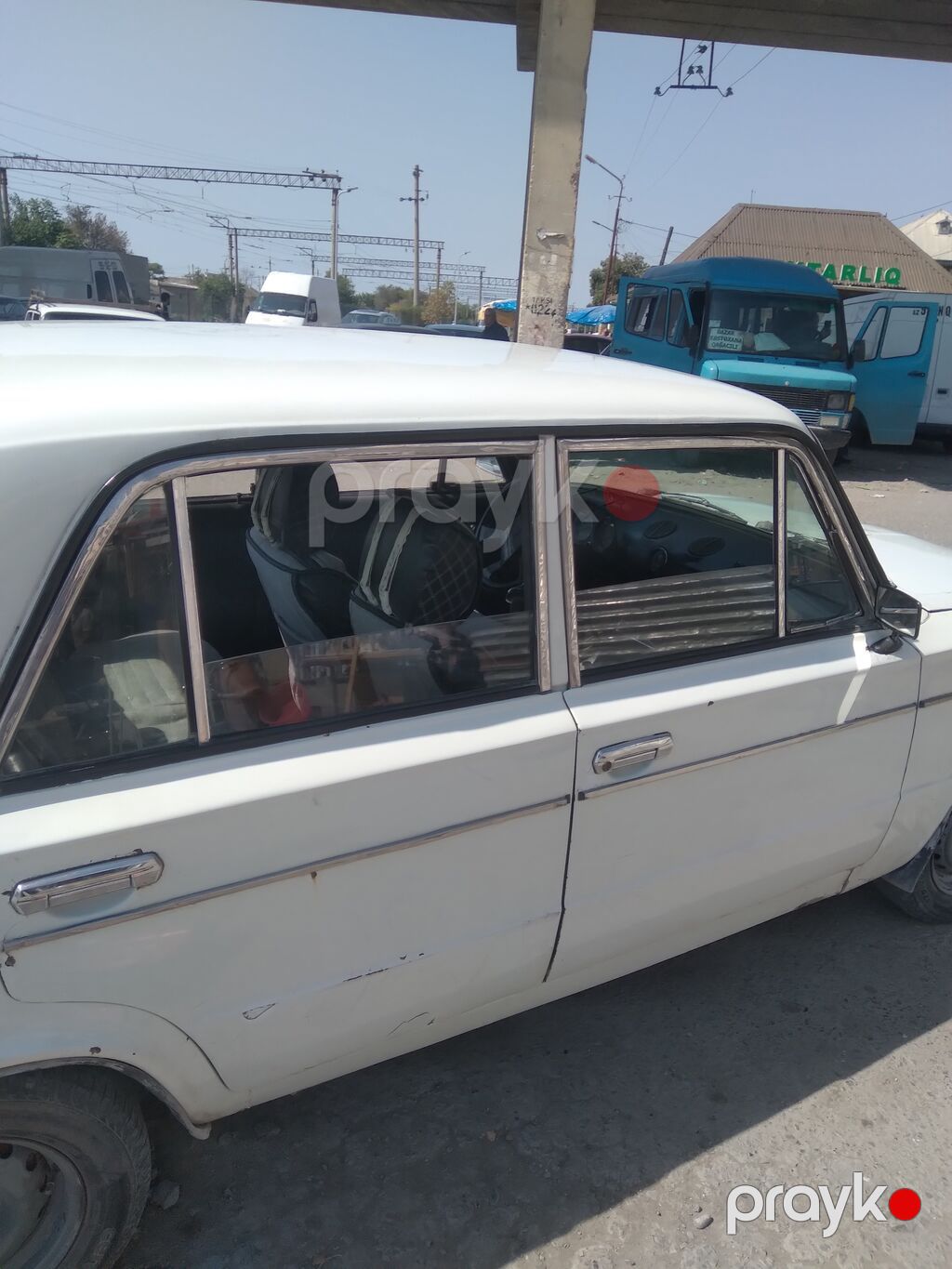 Model: VAZ 2106 (ağ rəng) Kuzov: sedan, 4 qapı Yanacaq: benzin 33-BX-405 — Avtomobillər, Kürdəmir (4)