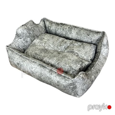 Xırda və orta cins itlər üçün taxt-döşək Zoomir Marble, 64х55х24 sm — Bakı