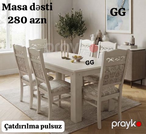 Masa, Ağac, Ağ — Bakı
