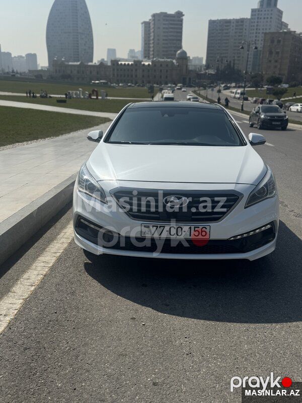 Hyundai Sonata, 2016 il 77-CO-156 — Minik avtomobili icarəsi, Bakı (4)