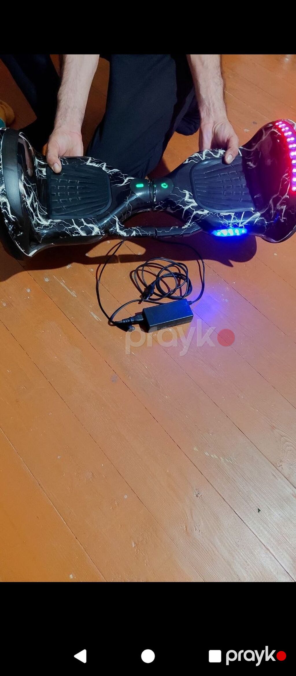 Elektrik hoverboard (özüntarazlayan skuter) Yaxşı vezyetde akmulaytir — Hiroskopler, Bakı (6)