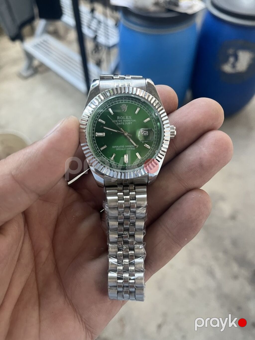 Yeni, Qol saatı, Rolex, rəng - Yaşıl — Qol saatları, Xırdalan (4)