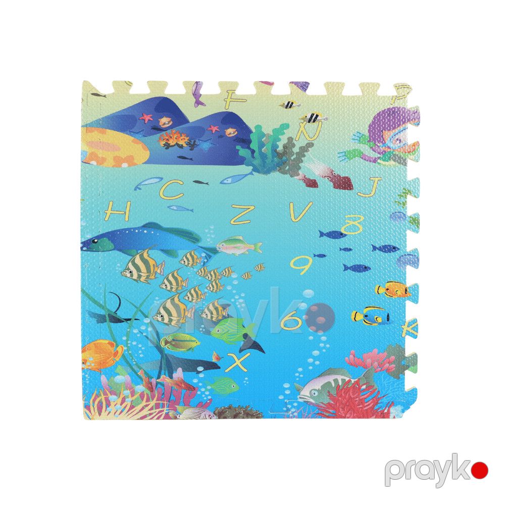 Pazl oyun xalçası, ABS-plastik, 120x120 sm — Mallar, Bakı (3)