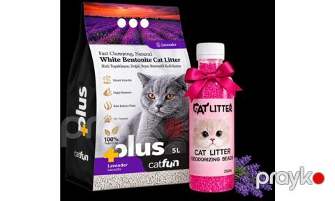 Topalaşan doldurucu CatFun Lavender, 5 kq — Bakı