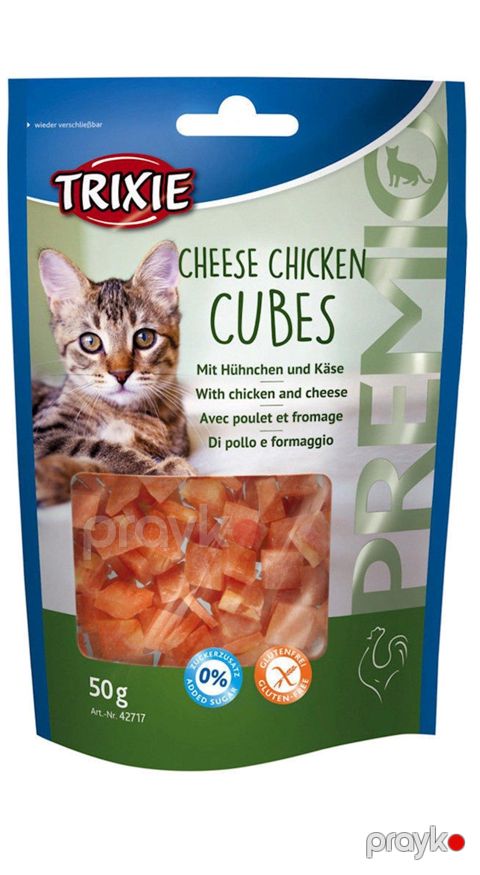 Toyuqlu pendirli kublar pişiklər üçün, Trixie — Bakı