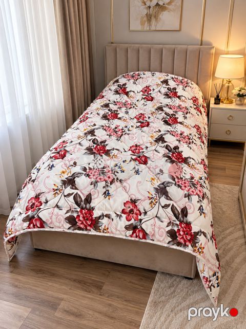 Yorğan Sonna Dor 79338338, birnəfərlik, bambuk, 155x215 sm, rəngbərəng — Bakı
