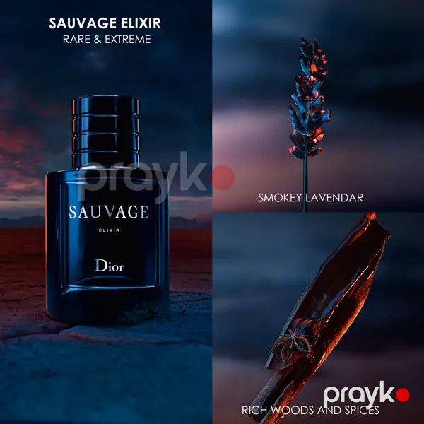No Brand Sauvage Elixir Ultra Premium Extrait De Parfum kişilər üçün 60 ml — Mallar, Bakı (3)