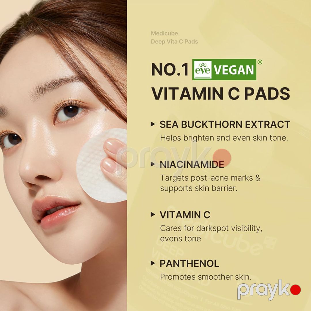 Toner-ped üz üçün Medicube Deep Vita C Facial, 70 əd — Mallar, Bakı (3)