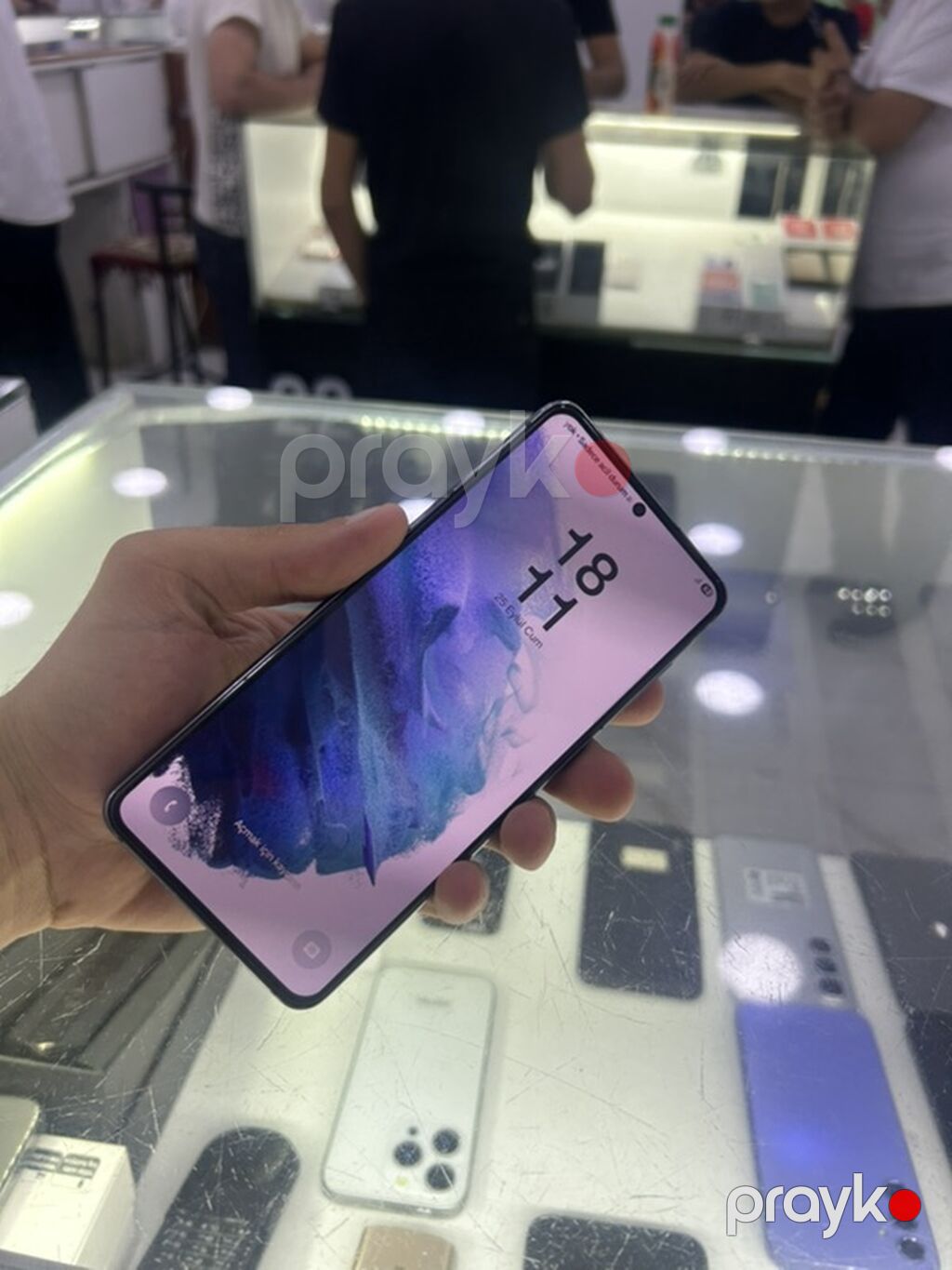 Samsung Galaxy S21, 128 GB, rəng - Qara, Simsiz şarj — Samsung, Gəncə (5)