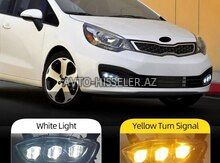 Kia Rio 2010-2015 LED duman işıqları — Bakı