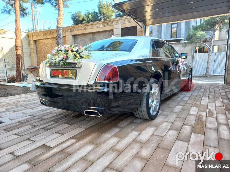 Rolls Royce ghost, 2017 il — Minik avtomobili icarəsi, Bakı (5)