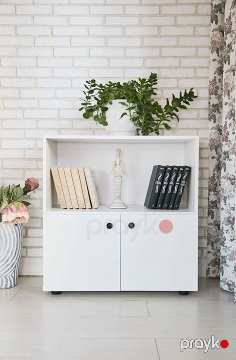 Tumba 73x73x32 sm, Ldsp, Ağ — Bakı