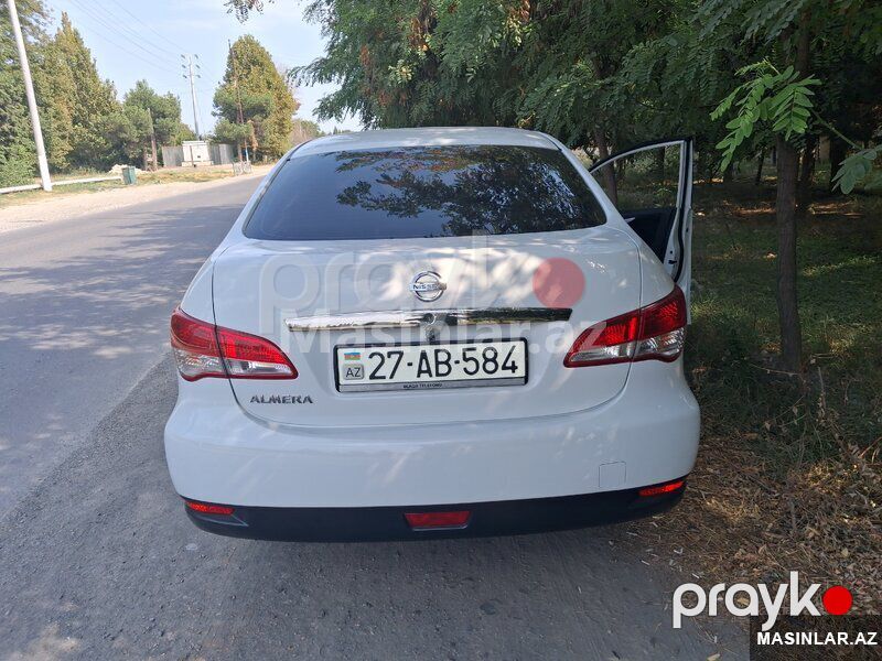 Nissan Almera, 2016 il 27-AB-584 — Avtomobillər, Bakı (2)