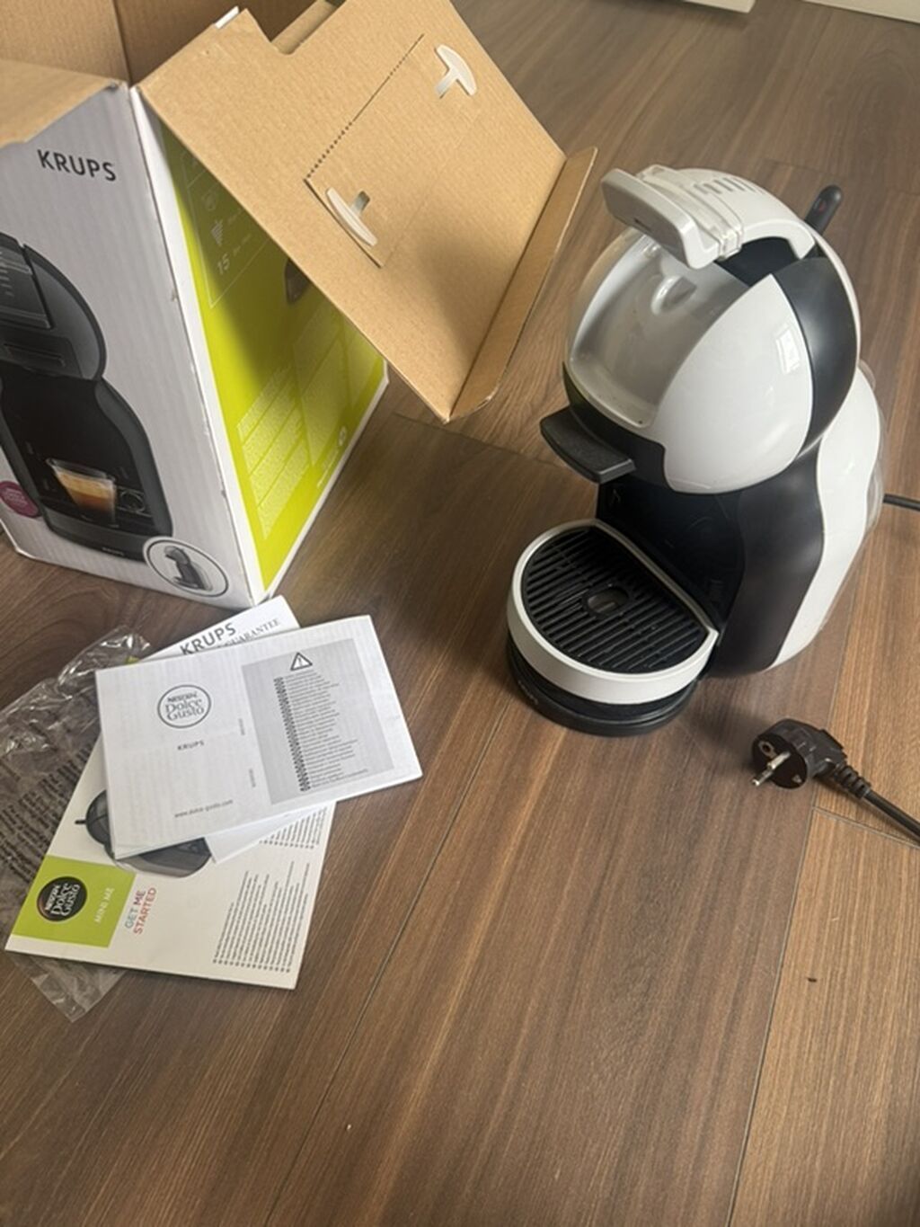3,4 defe istifade olunub demek olar yenidi Krups Nescafé Dolce Gusto — Qahvə aparatları və maşınları, Bakı (2)