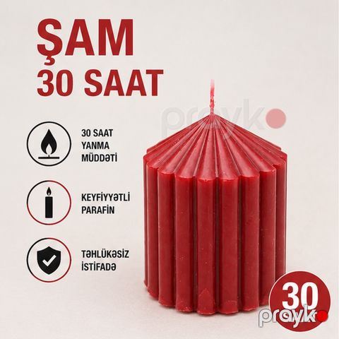 Şam, Masa, Qırmızı — Bakı