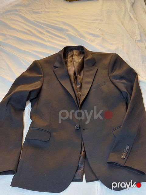 Pierre Cardin kişi pencəyi - Rəng: qara - Kəsim: klassik, tək — Bakı