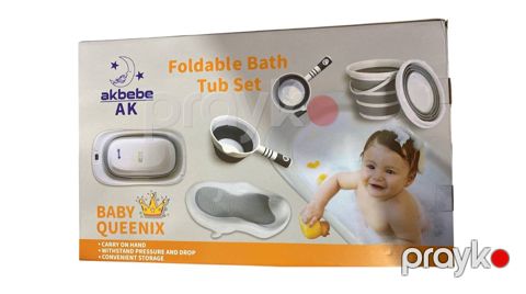 Çimdirmə dəsti Akbebe AK 01, yenidoğulanlar üçün, boz — Bakı