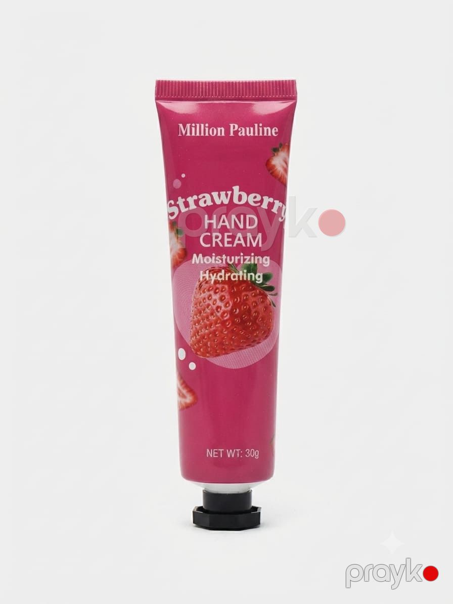 Əl kremi Strawberry, 30 ml, Yumşalma, Nəmləndirmə — Mallar, Bakı