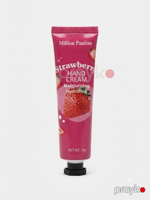 Əl kremi Strawberry, 30 ml, Yumşalma, Nəmləndirmə — Bakı