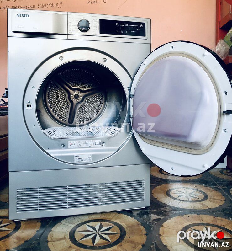 ucuz qiymete 9 Kq Vestel Paltarqurudan masin çatdirilma ile — Paltaryuyan maşınlar, Bakı (2)