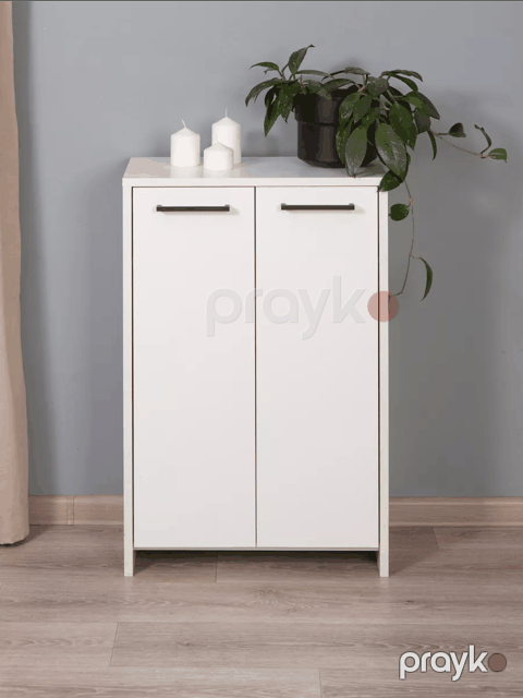 Ayaqqabı üçün altlıq, Ldsp, ağ basmanaxış, 80x35x50 sm — Bakı