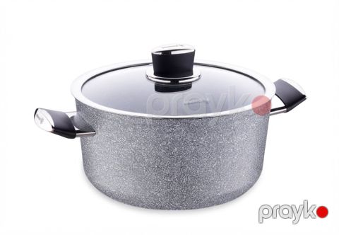 Qazan Korkmaz NM-774679, 7200 ml, Qranit, 28 sm — Bakı