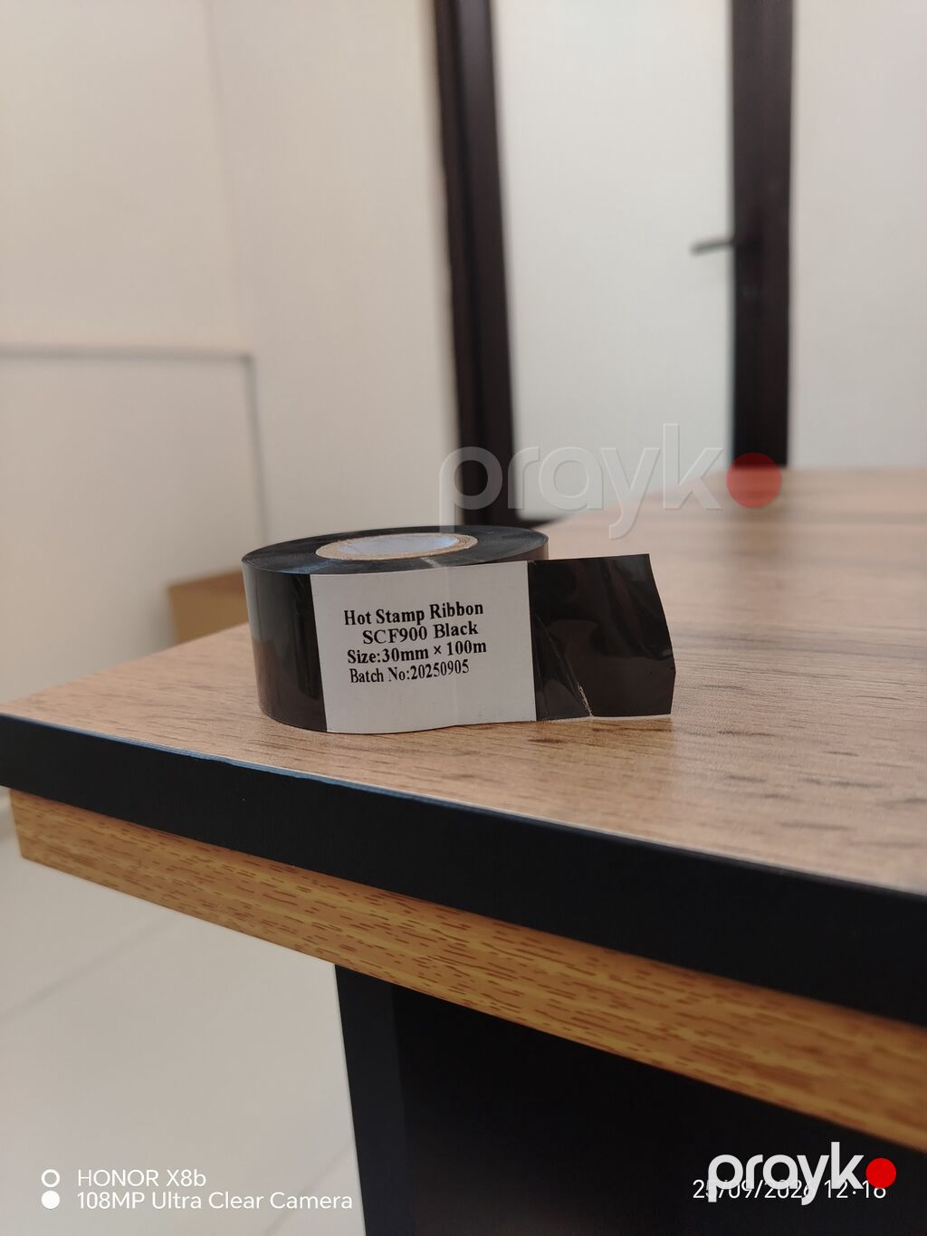 Hot Stamp Ribbon – SCF900, Black - Növ: Hot stamp ribon — İstehlak malları və aksesuarlar, Bakı (2)