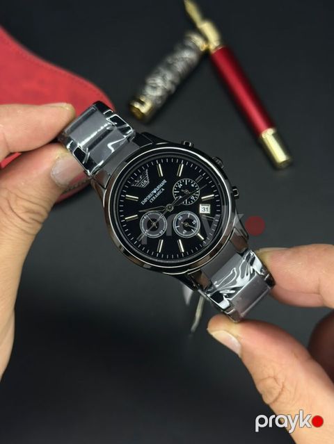 Yeni, Qol saatı, Emporio Armani, rəng - Qara — Bakı